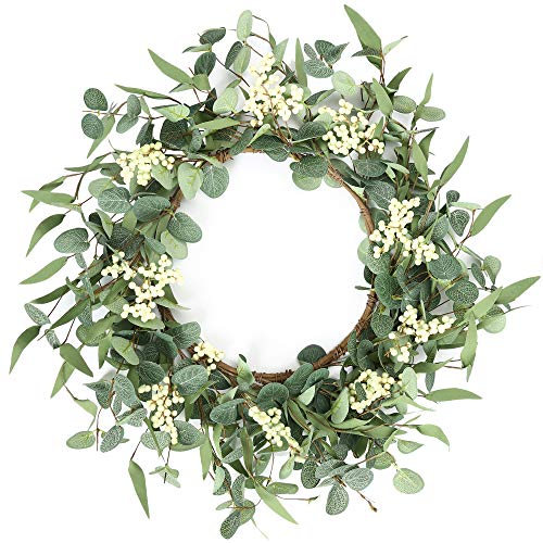 Farmhouse Home Decorations: Transform Your Space with Eucalyptus Wreaths & More