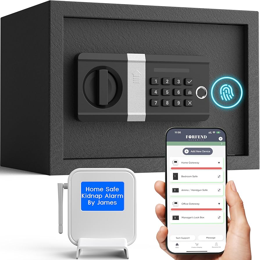 Forfend Smart Home Safe: Secure Your Valuables with Advanced Technology