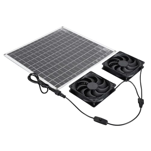 Solar Panel for Home Appliances: Maximize Efficiency with KIMISS Exhaust Fan Kit
